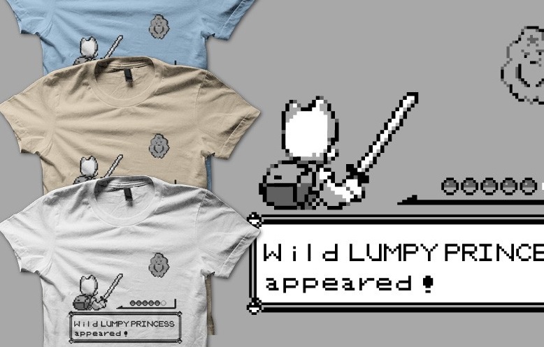 Qwertee.com Wild LUMPY PRINCESS appeared!&nbsp;Shirt