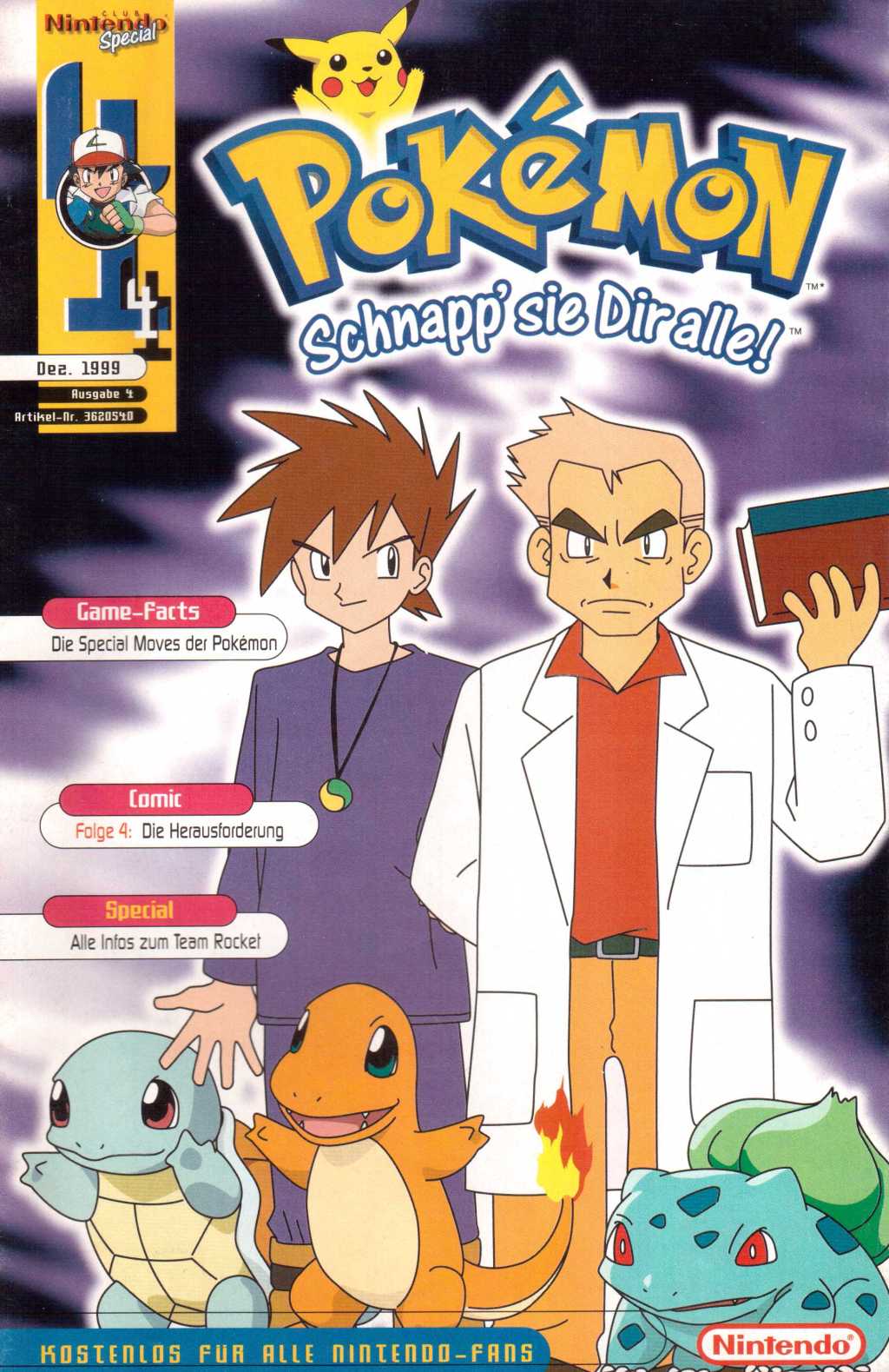 Club Nintendo Special: Pokémon Comic Folge #4 Die&nbsp;Herausforderung