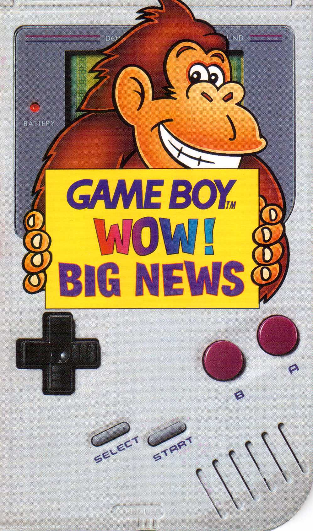 Game Boy – Wow! Big&nbsp;News