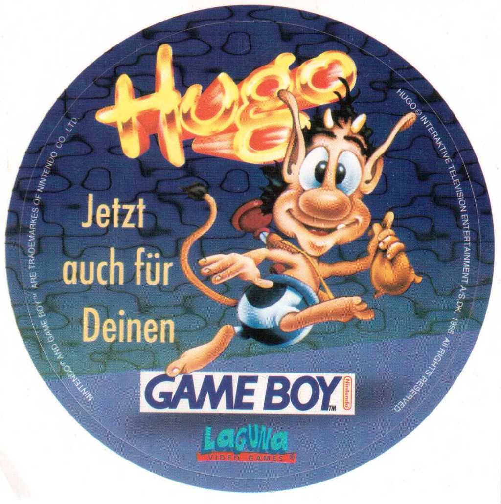 Aufkleber Hugo – Jetzt auch für deinen Game&nbsp;Boy