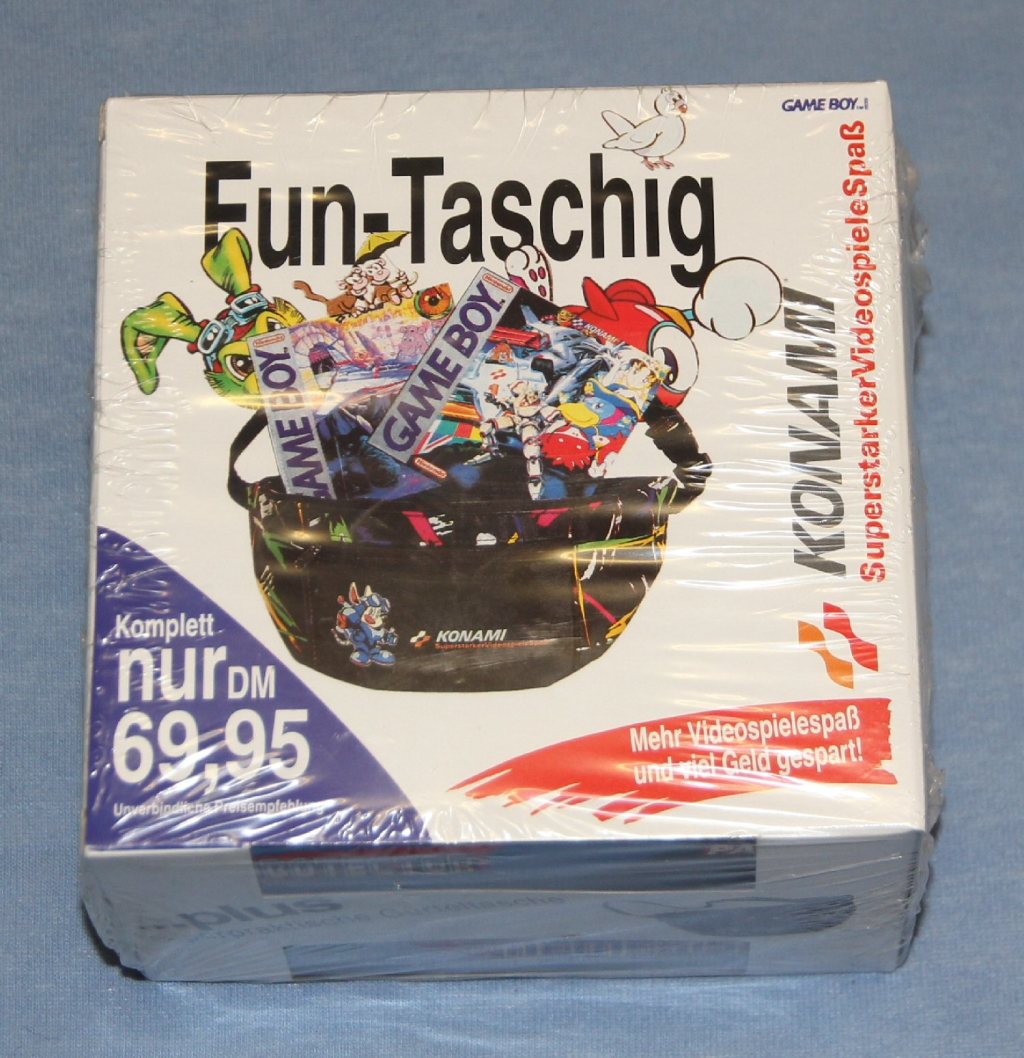 Konami Fun-Taschig – SuperstarkerVideospieleSpaß