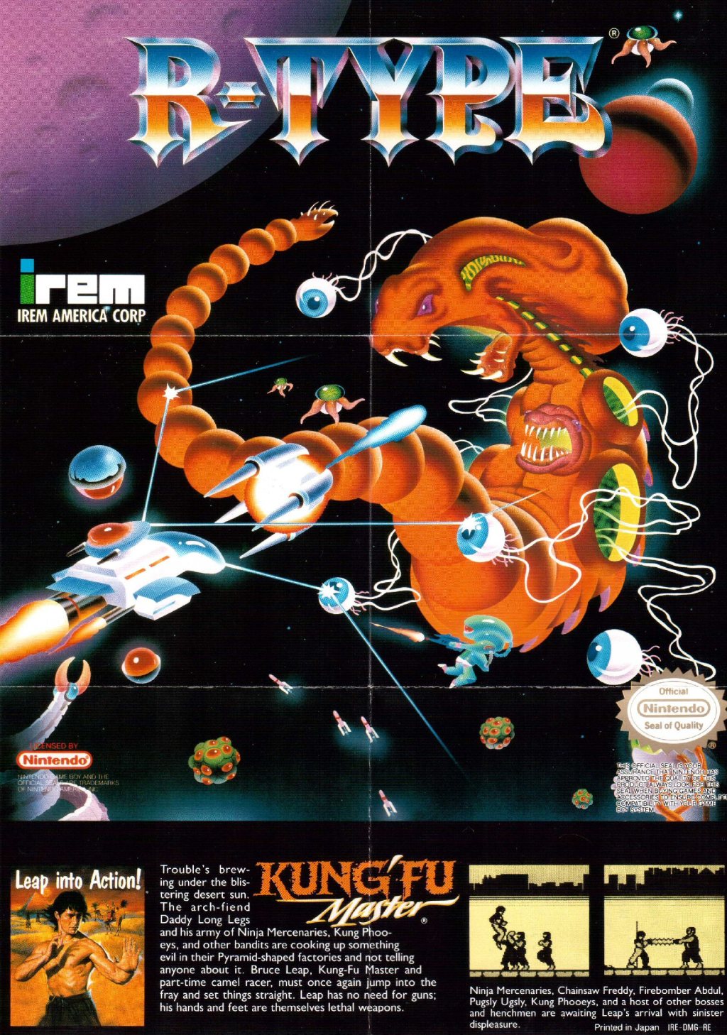 Game Boy Werbeflyer&nbsp;IRE-DMG-RE