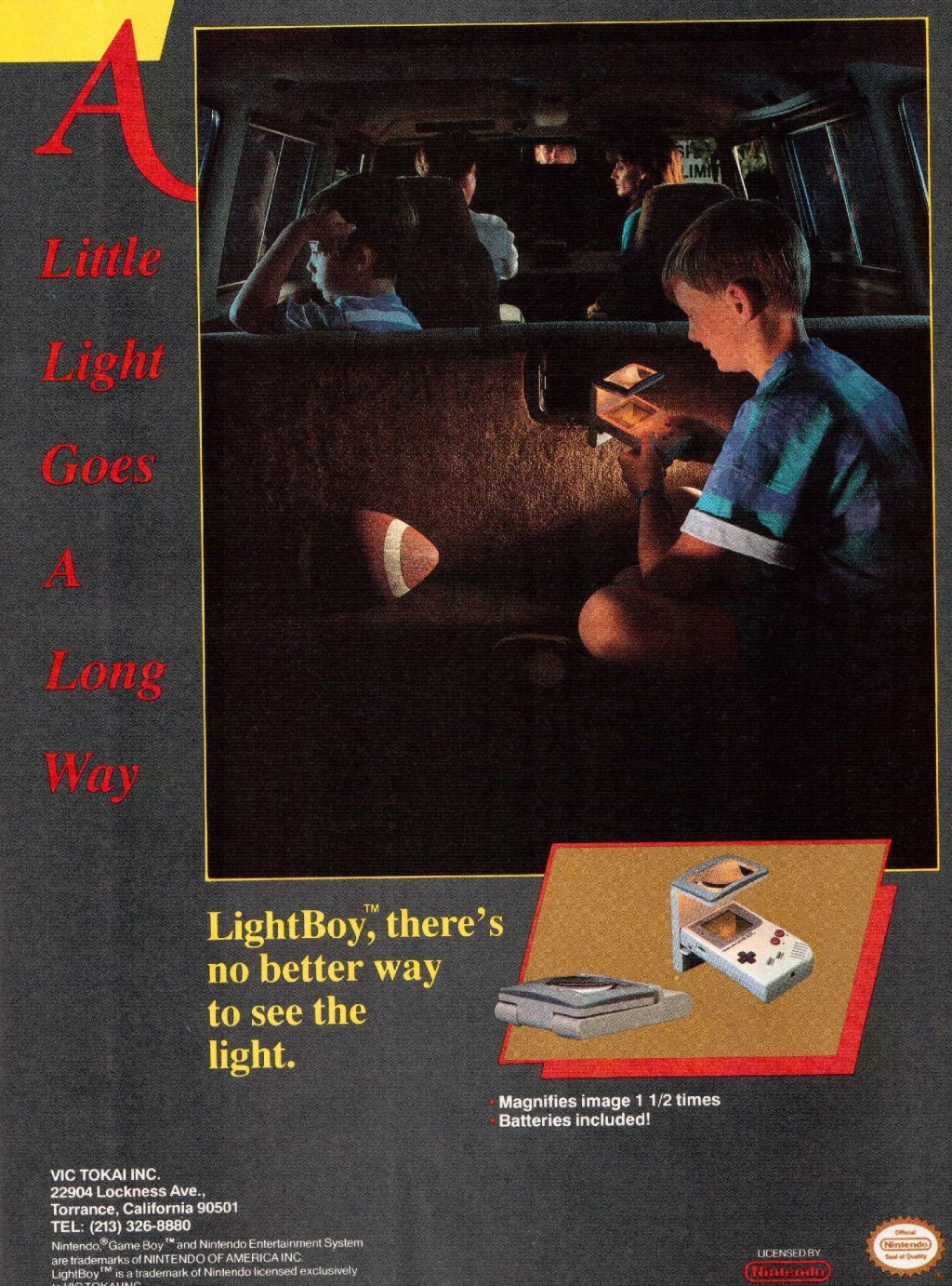 A little Light goes a long way | VIC Tokai Light Boy&nbsp;Werbung