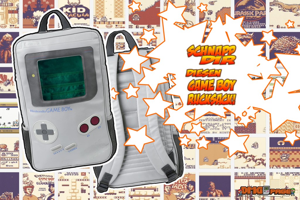 Gewinne einen verdammt coolen Game Boy&nbsp;Rucksack