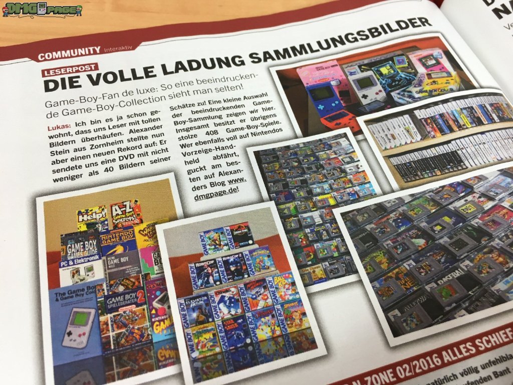 Der Game Boy in der N-Zone&nbsp;03/2016