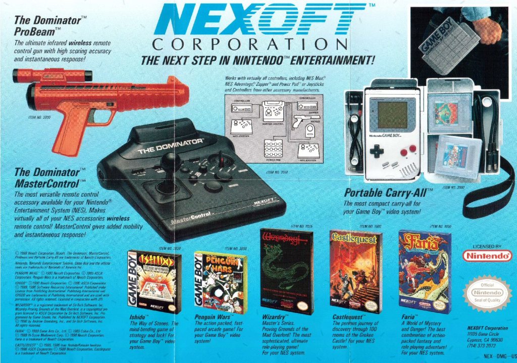 Game Boy Werbeflyer&nbsp;NEX-DMG-US