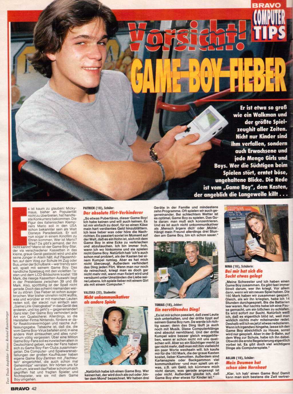 BRAVO Nr. 7/1992 | Vorsicht! Game Boy&nbsp;Fieber