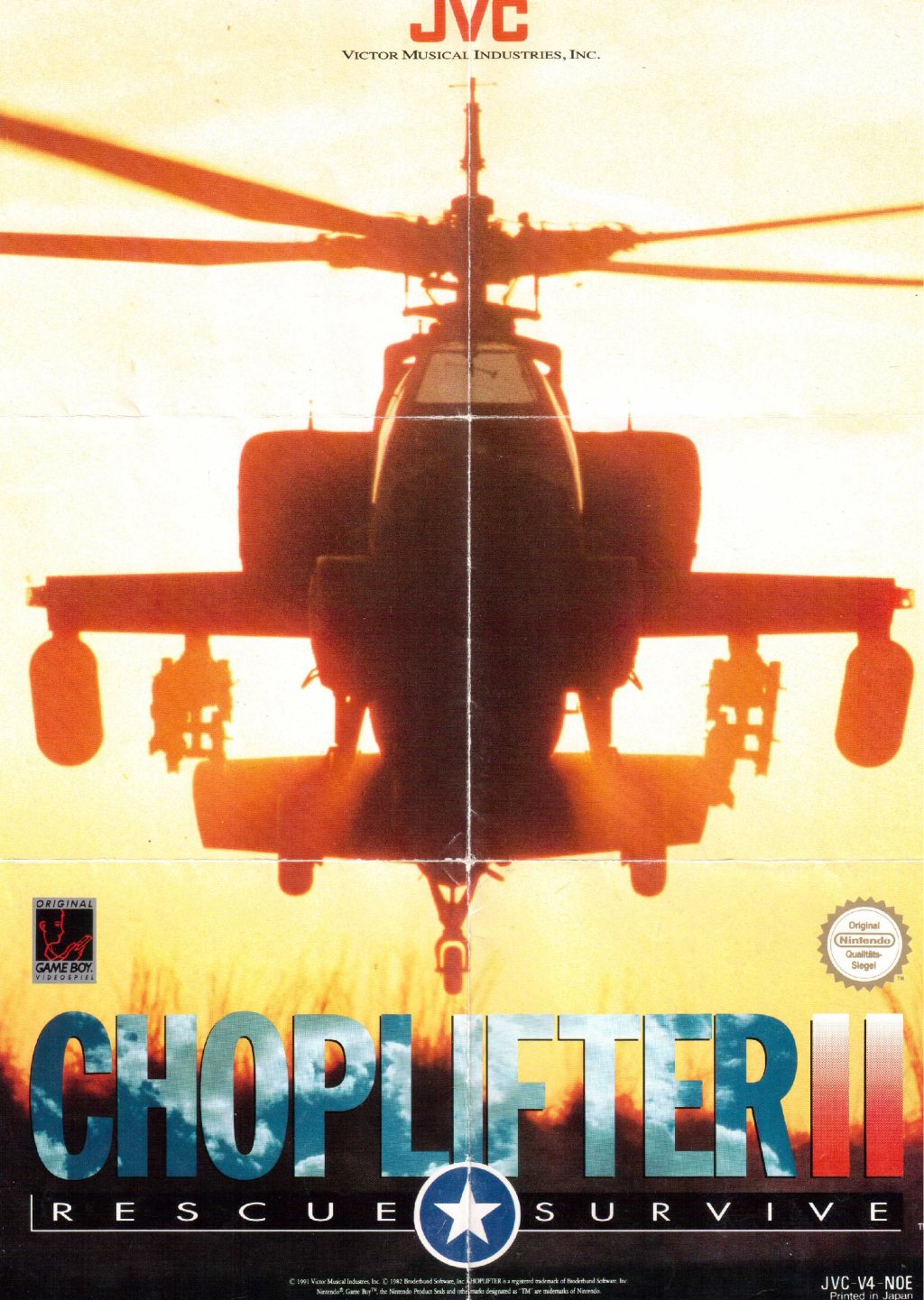 Game Boy Poster&nbsp;JVC-V4-NOE