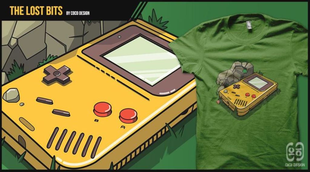 Qwertee.com The lost Bits&nbsp;T-Shirt
