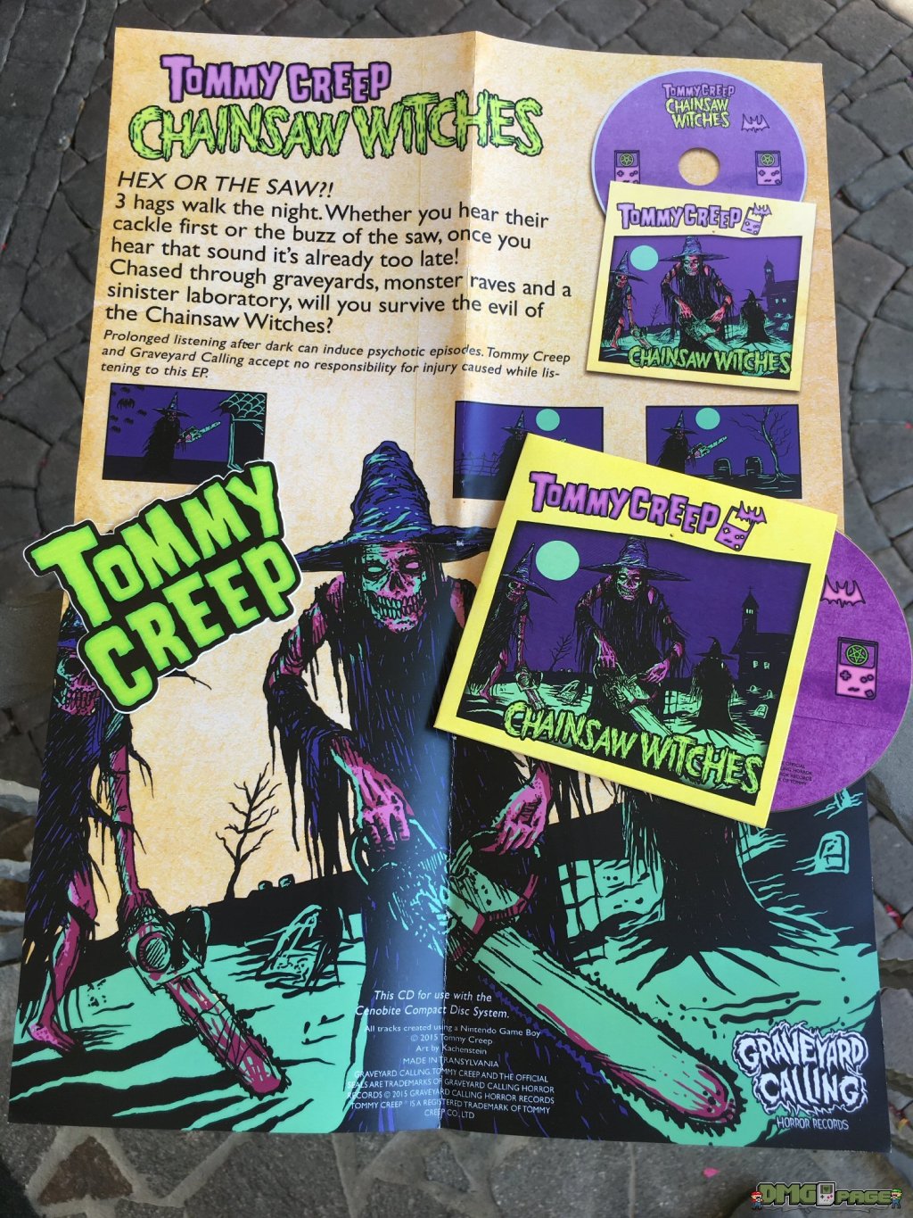Tommy Creep Chainsaw Witches | 3x Game Boy Chiptune CD inkl. Poster zu&nbsp;gewinnen!