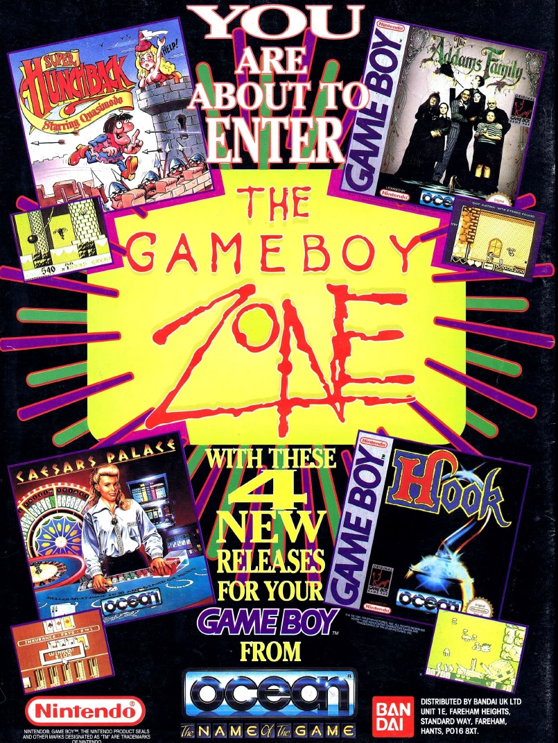 You are about to enter THE GAME BOY ZONE | Ocean&nbsp;Werbung