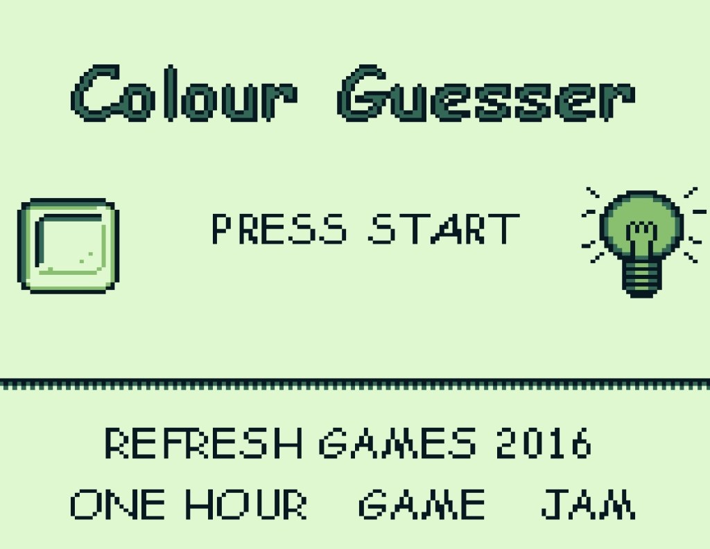 Colour Guesser | Refresh&nbsp;Games