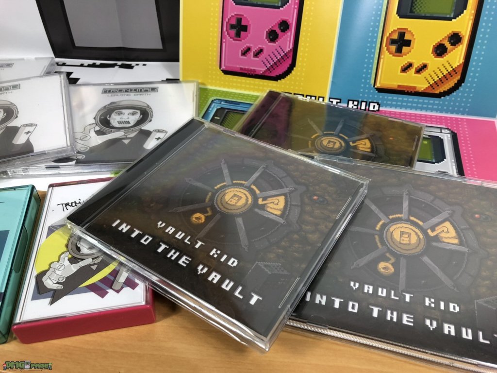 Tronimal/Vault Kid | 6x Game Boy Chiptune CDs inkl. Poster + MCs + DL-Codes zu&nbsp;gewinnen!
