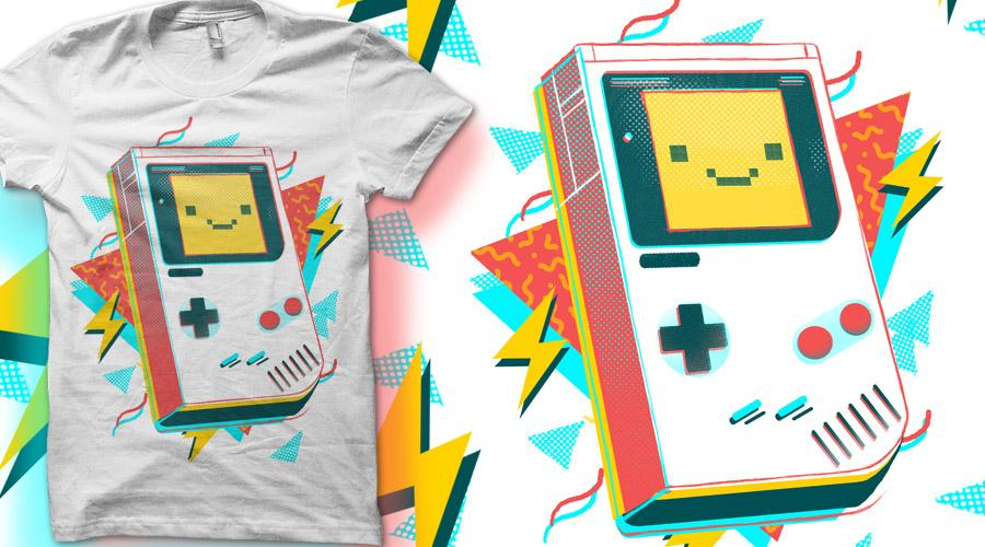 Qwertee.com My Boy und Gameboy project&nbsp;T-Shirt