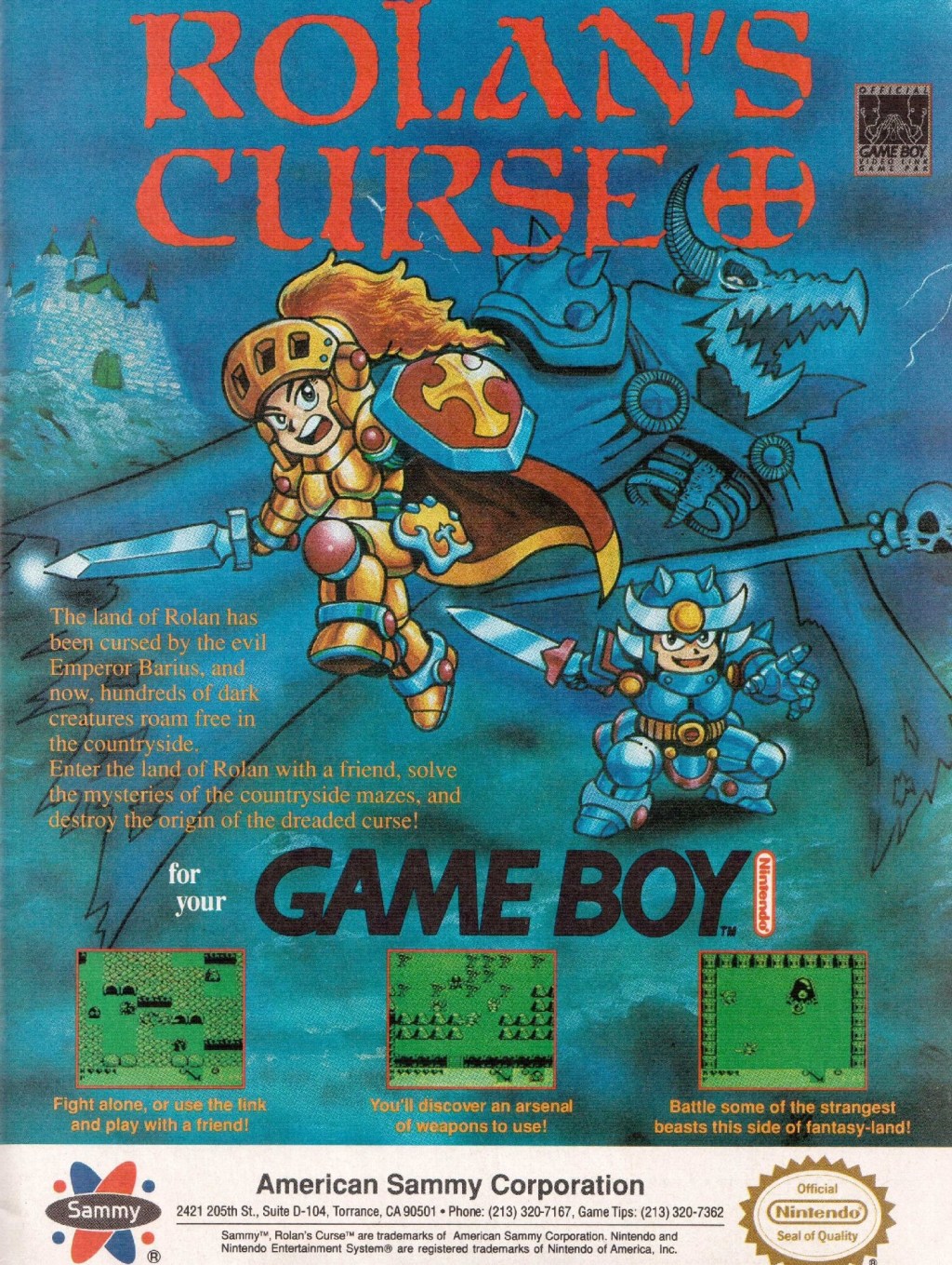 The land of Rolan has been cursed | Rolan’s Curse&nbsp;Werbung