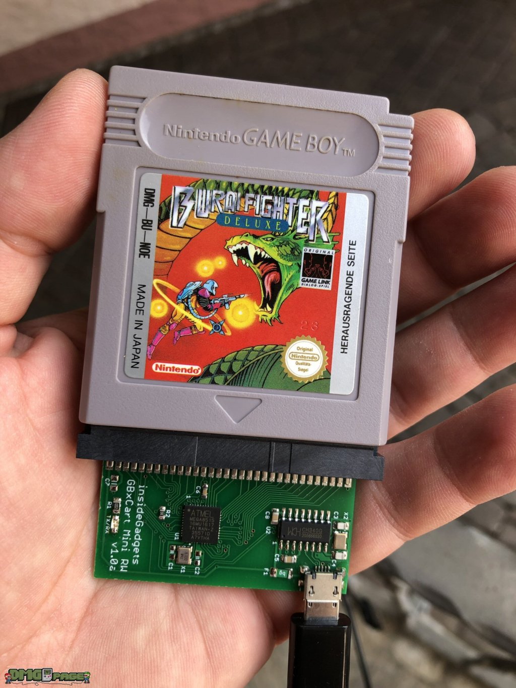 Inside Gadgets GBxCart Mini RW&nbsp;v1.0