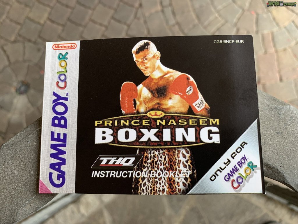 Prince Naseem Boxing Spielanleitung | G-Club Mitgliedschaft Registrierungskarte THQ&nbsp;NASE