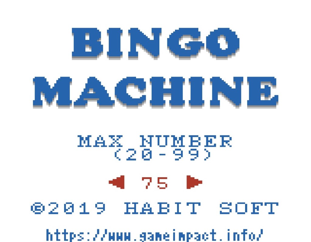 Bingo Machine | Habit&nbsp;Soft