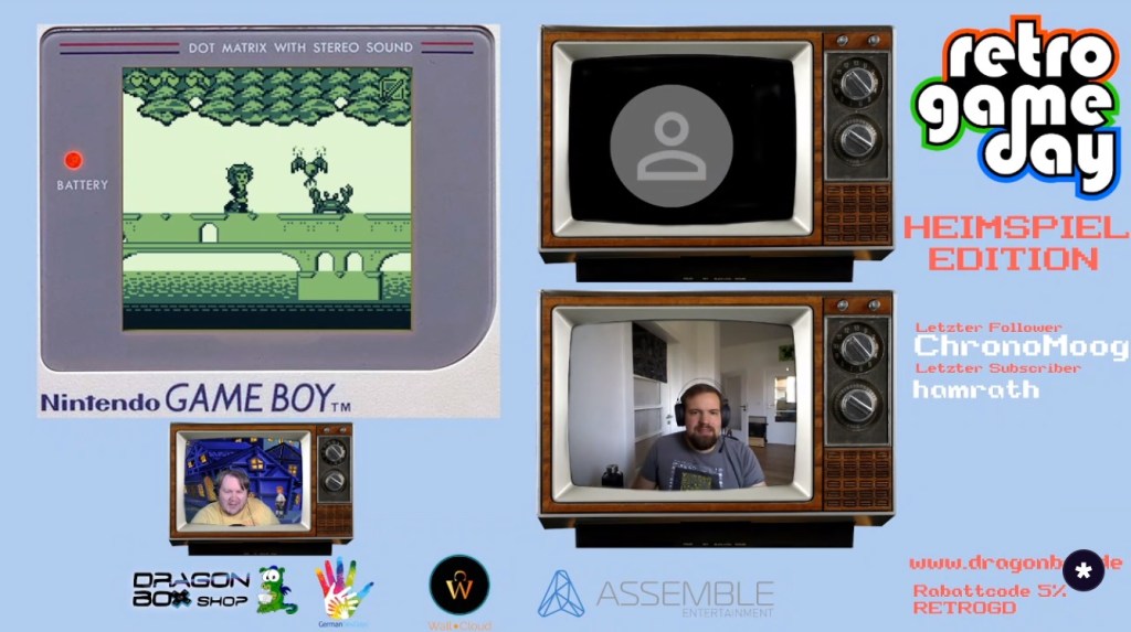 Retro Game Day Twitch-Stream (Coria and the sunken City) |&nbsp;21.05.2020