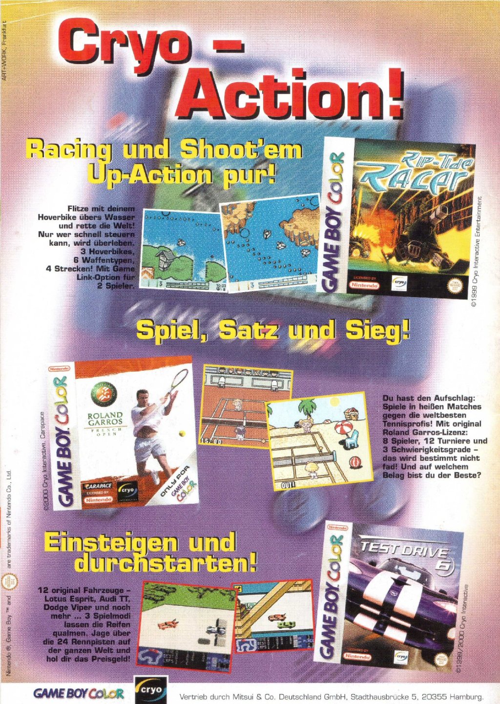 Cryo-Action! | Cryo Interactive Entertainment&nbsp;Werbung