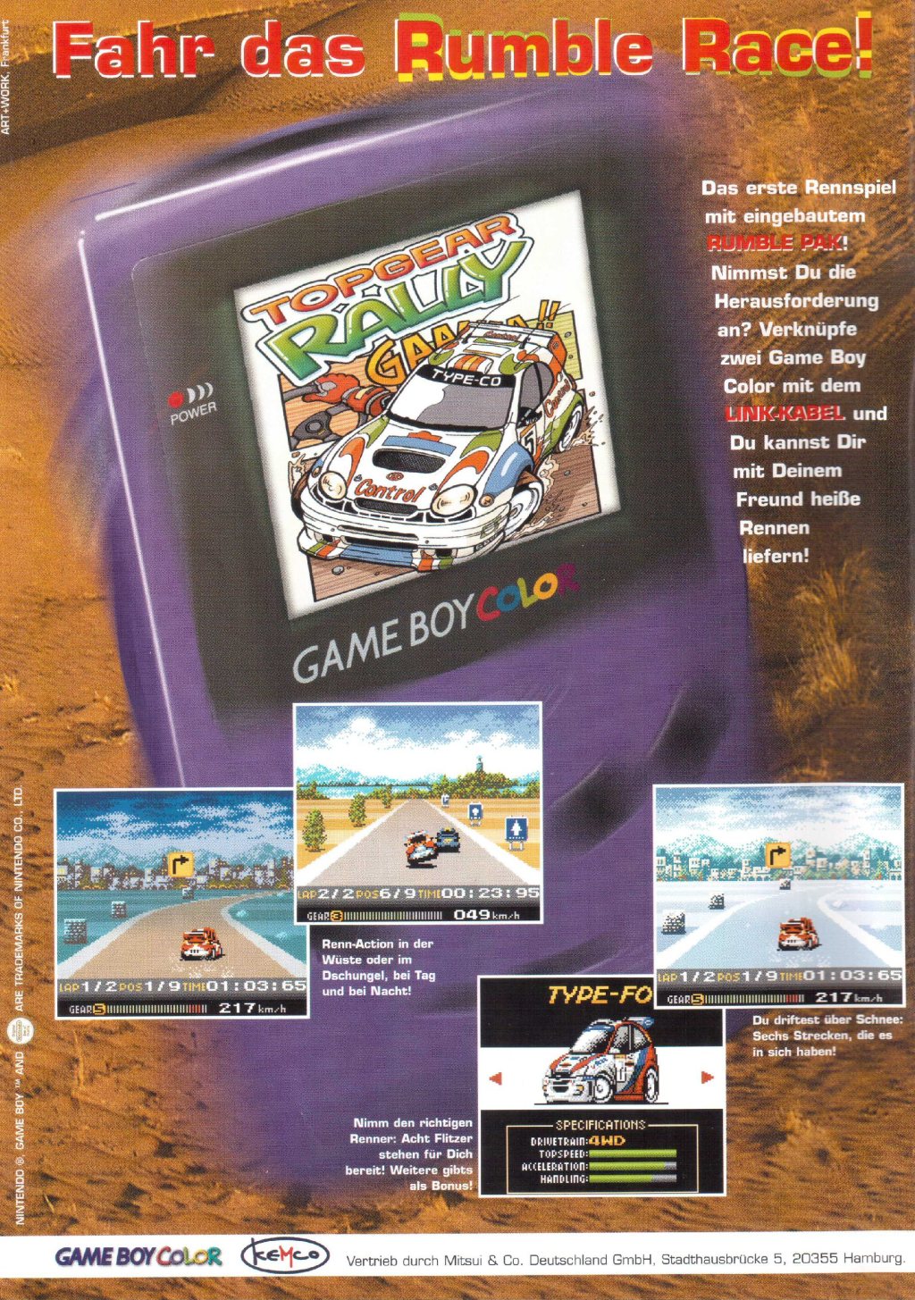 Fahr das Rumble Race! | Top Gear Rally&nbsp;Werbung