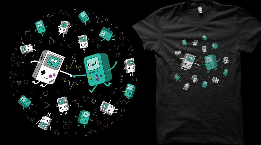 Qwertee.com Portable Buddies&nbsp;T-Shirt