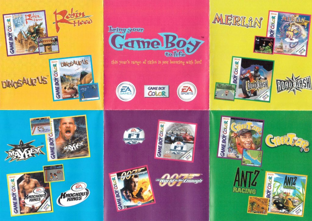 Electronic Arts | bring your Game Boy to life&nbsp;Werbung