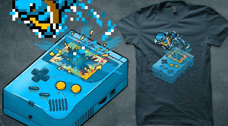 Qwertee.com Bulbaboy, Charboy, Squirtleboy&nbsp;T-Shirts