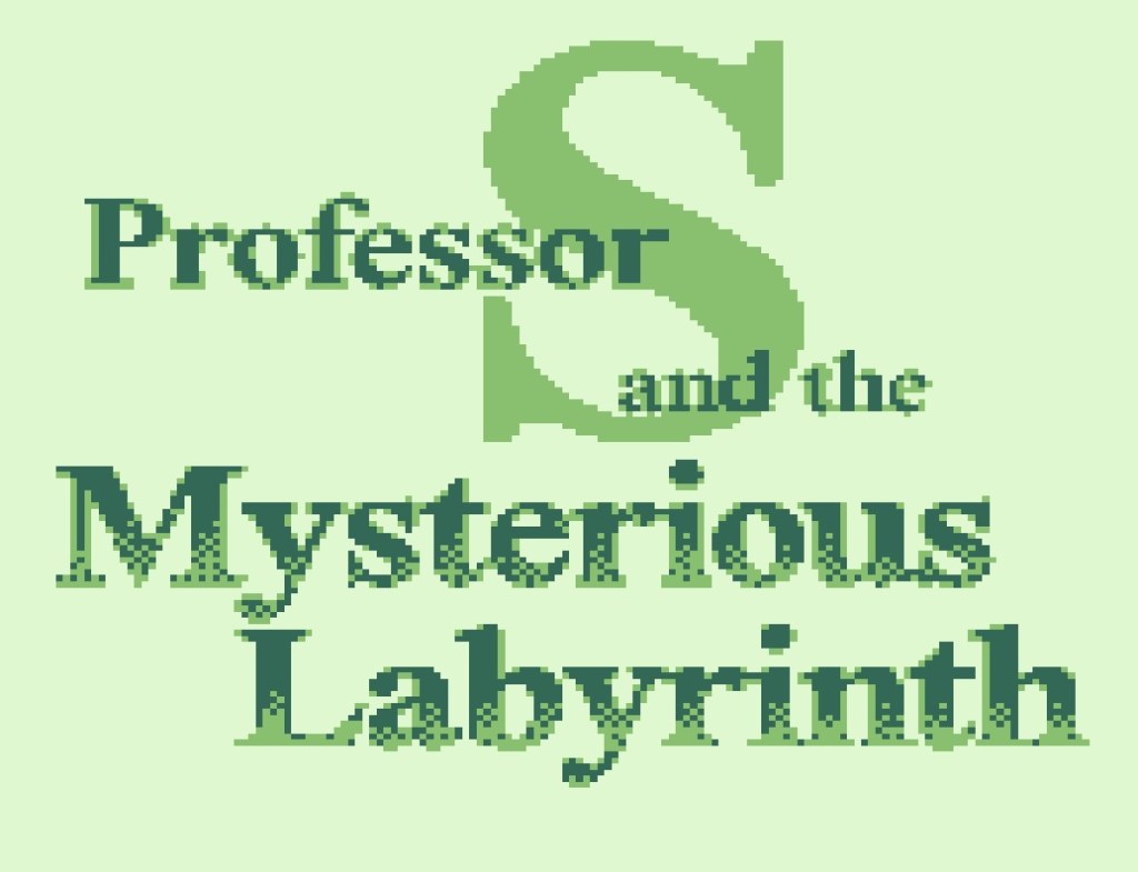 Professor S and the Mysterious Labyrinth | moon&nbsp;works