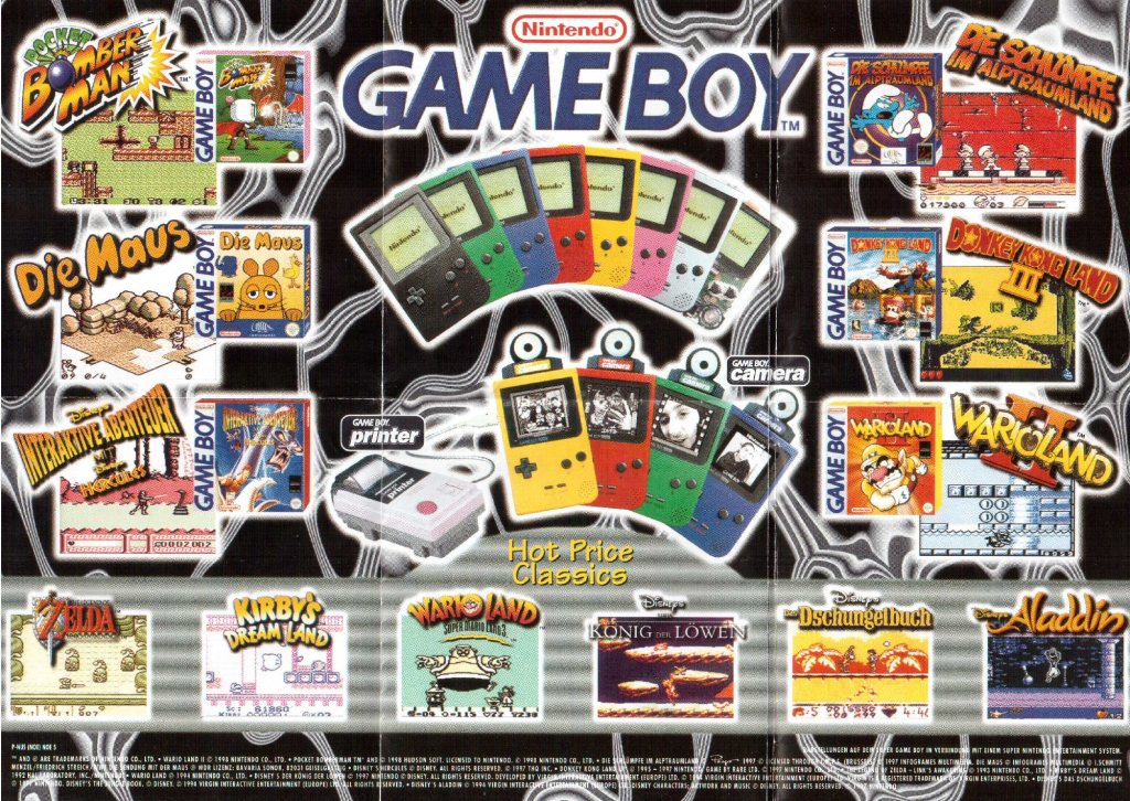 Game Boy Werbeflyer P-NUS (NOE) NOE&nbsp;5