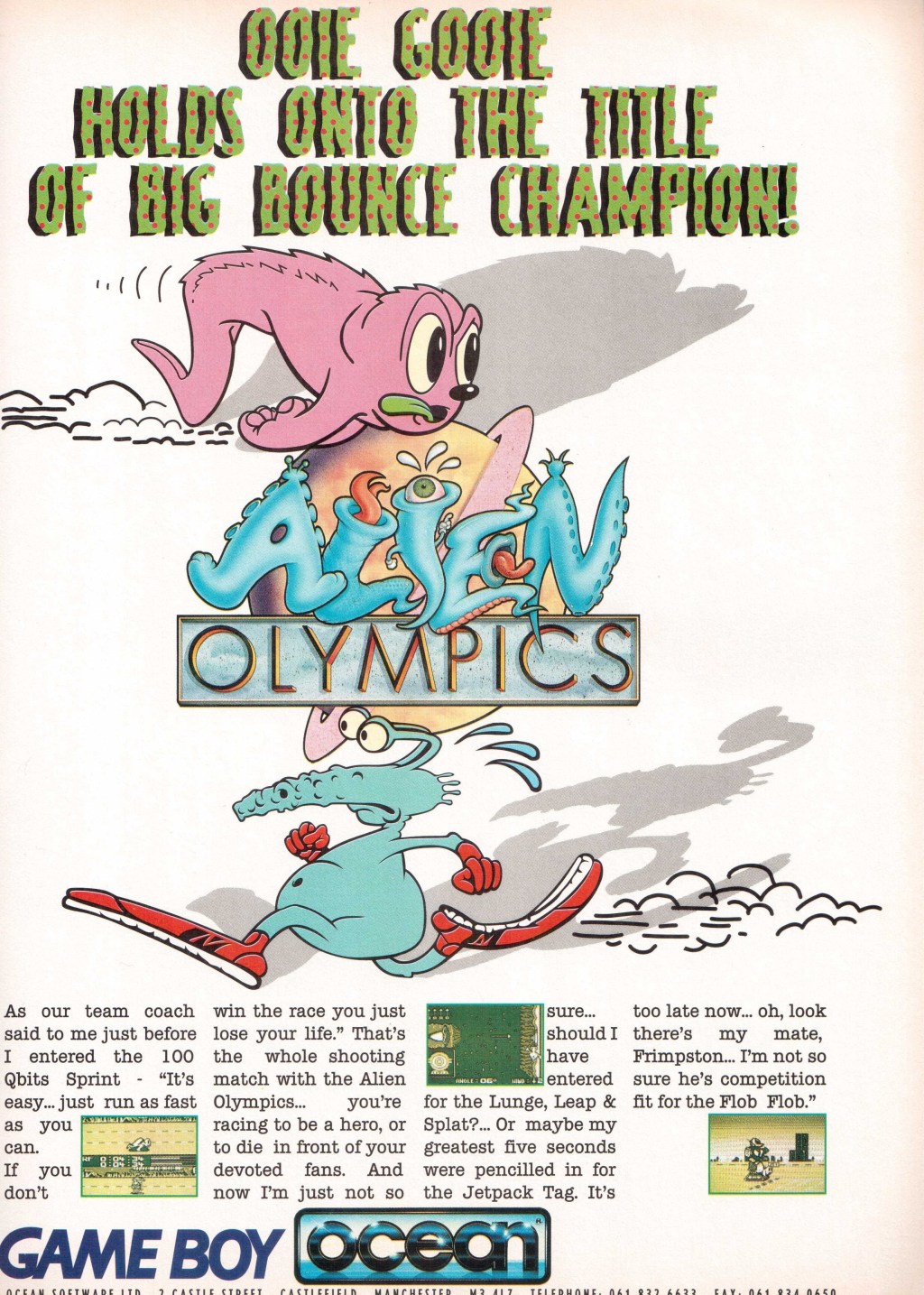 OOIE GOOIE | Alien Olympics&nbsp;Werbung