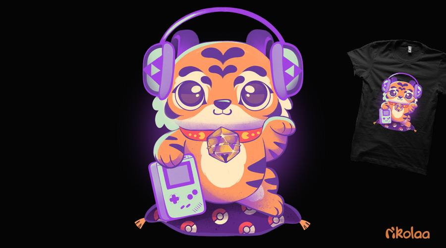 Qwertee.com Fortune Gamer&nbsp;T-Shirt