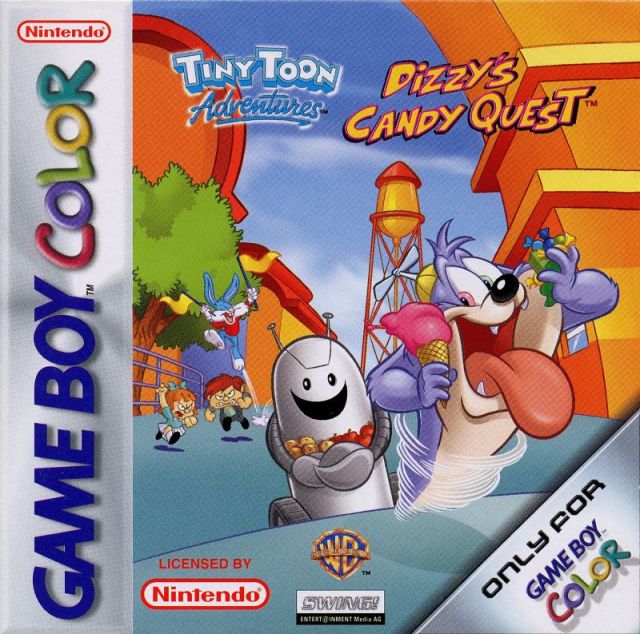 Game Boy Color: Tiny Toon Adventures Dizzy auf&nbsp;Bonbonjagd