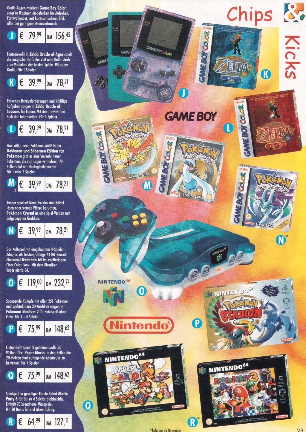 Spiel & Spass GmbH  | Winter 2001&nbsp;Katalog