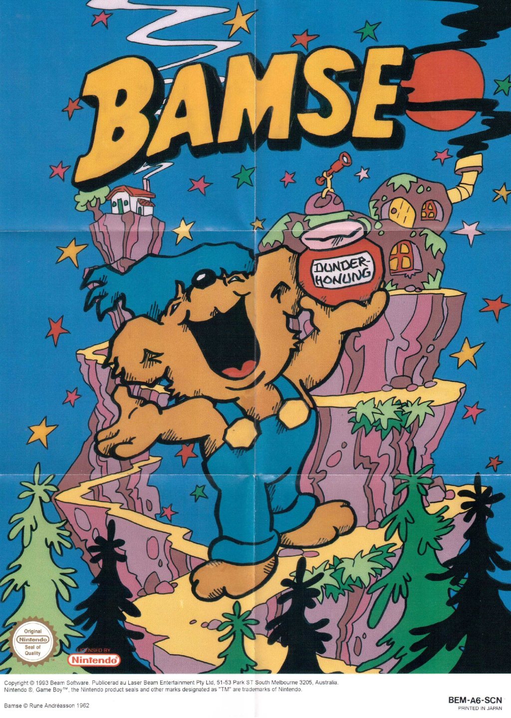 Game Boy Poster&nbsp;BEM-A6-SCN