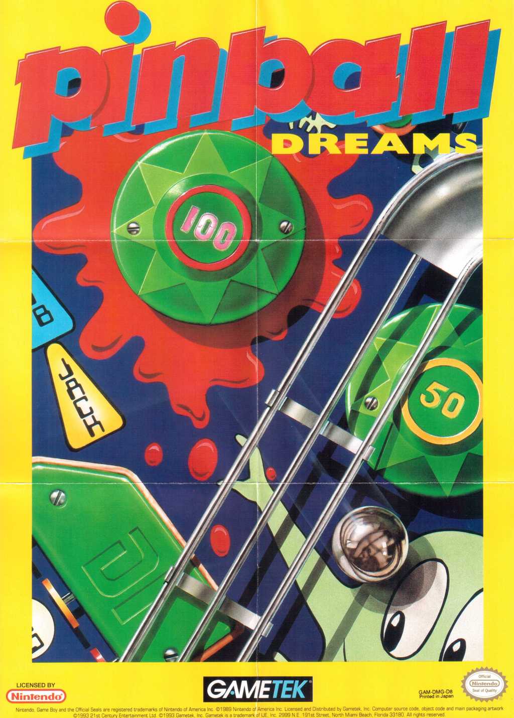 Game Boy Poster&nbsp;GAM-DMG-D8