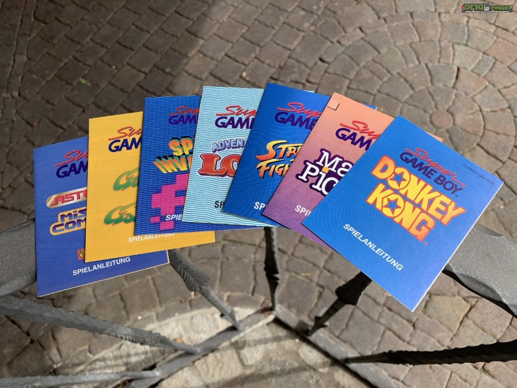 DMG-Codes: Super Game Boy Spielanleitungen