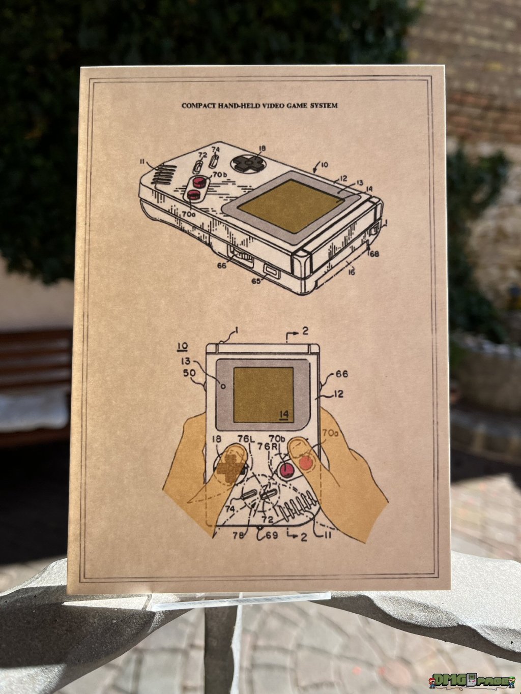 Compact Hand-Held Video Game System&nbsp;Karte