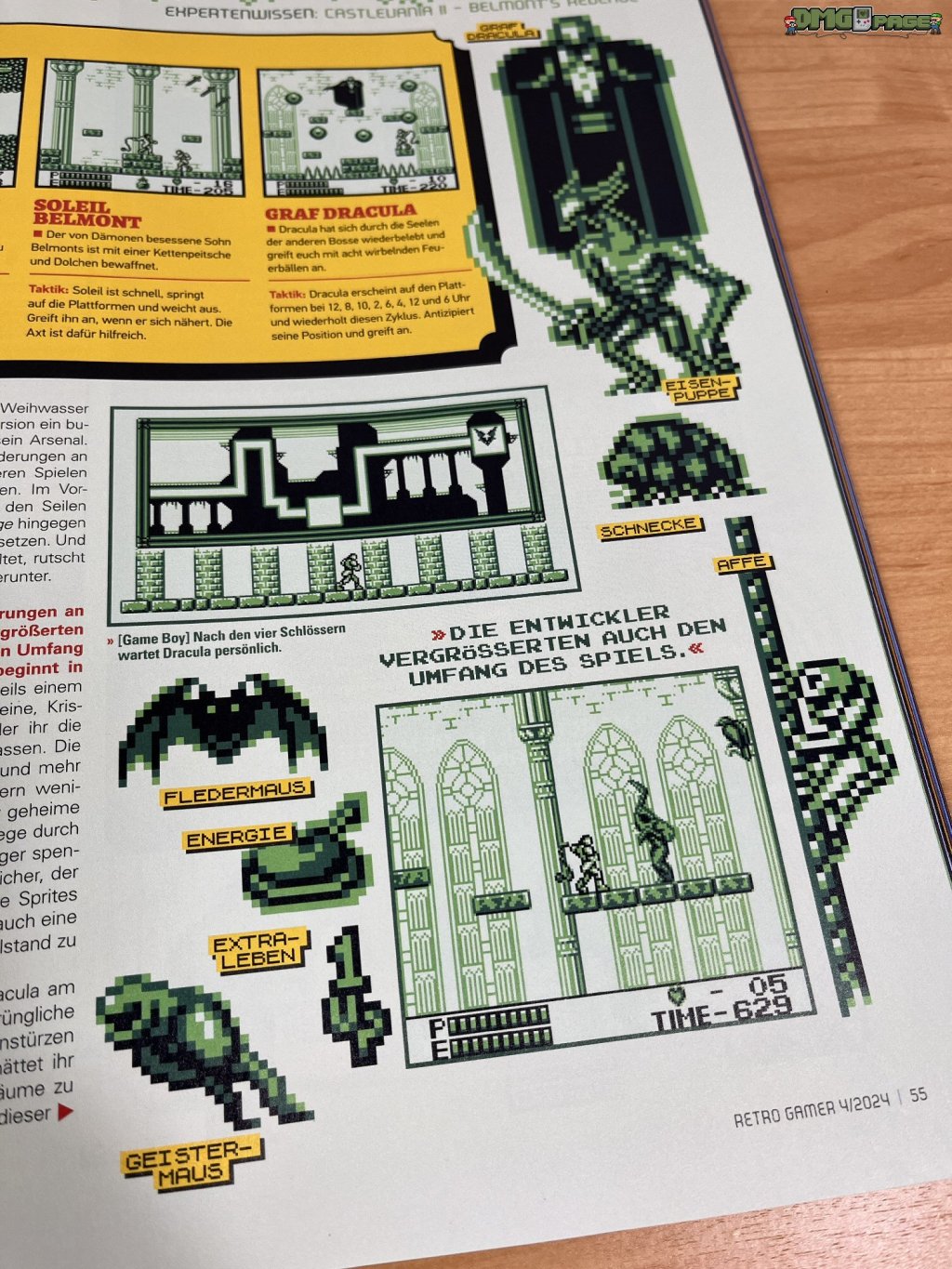 Der Game Boy in der retro Gamer 4/2024 und Return Ausgabe&nbsp;58