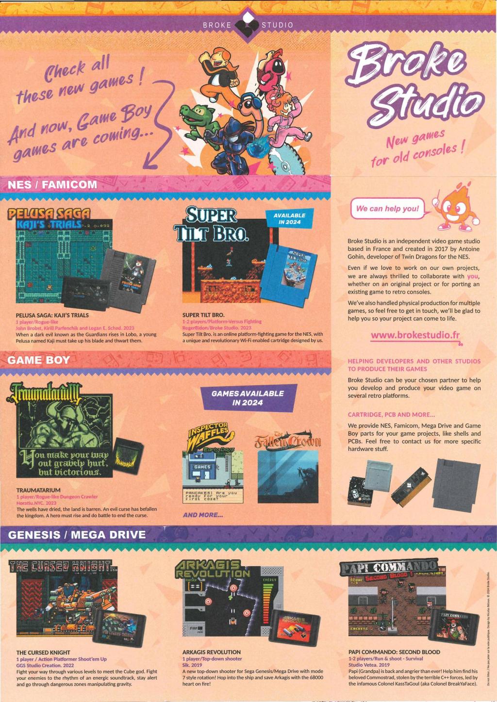 Broke Studio Flyer 1 und 2 aus&nbsp;2024