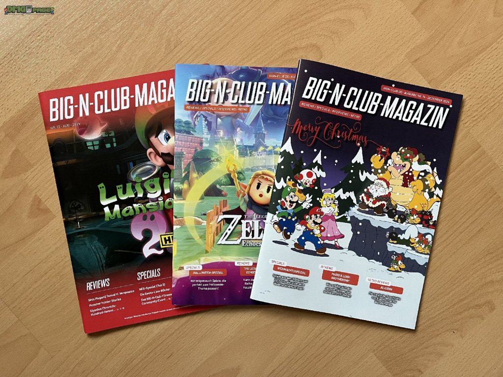 Der Game Boy im BIG-N-CLUB-MAGAZIN 13 bis&nbsp;15