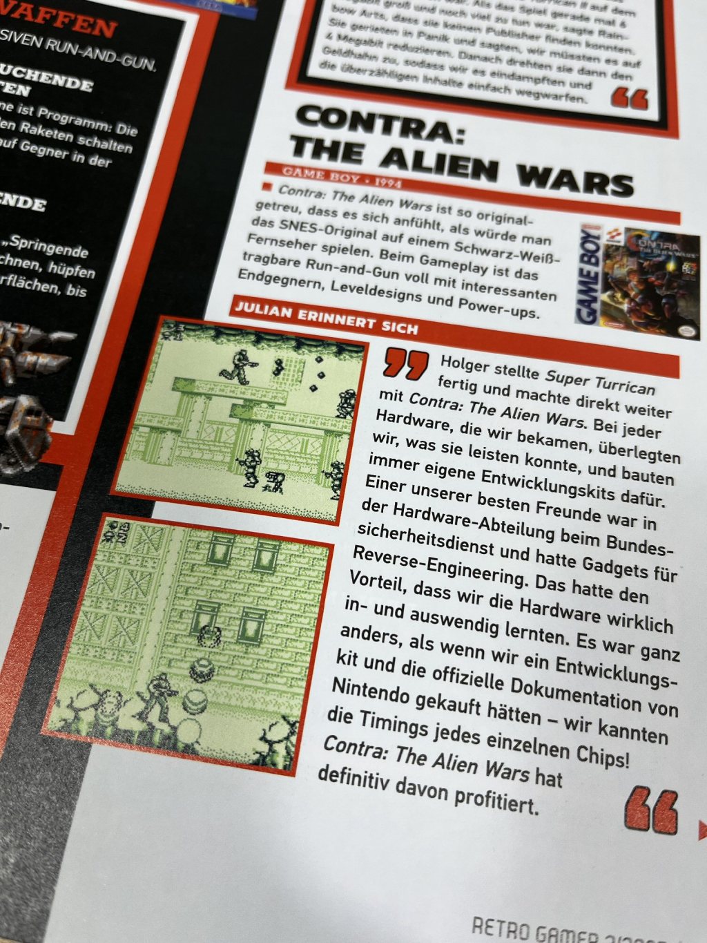 Der Game Boy in der retro Gamer 2/2025 und M!Games&nbsp;3/2025