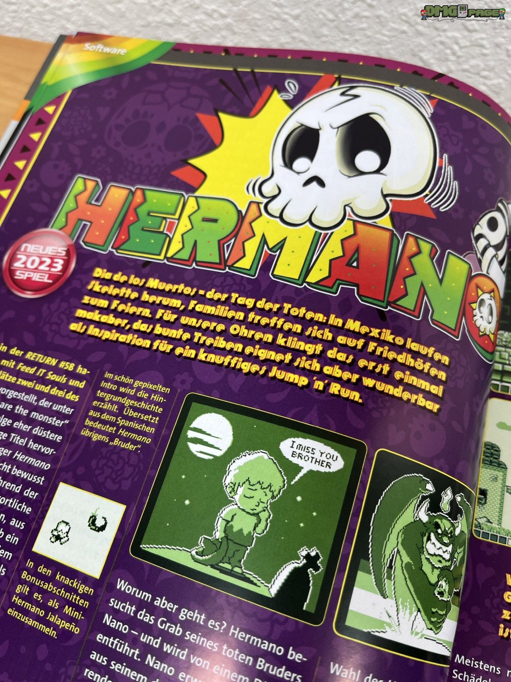 Der Game Boy in der Return Ausgabe&nbsp;60