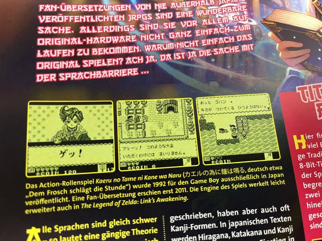 Der Game Boy in der retro Gamer 3/2025 und Return Ausgabe&nbsp;61