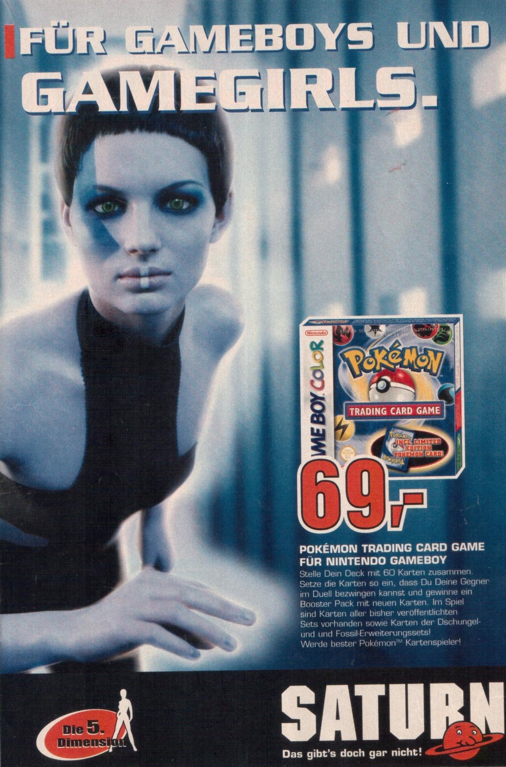 Micky Maus Nr. 51 vom 14.12.2000 | Pokémon Trading Card Game&nbsp;Werbung