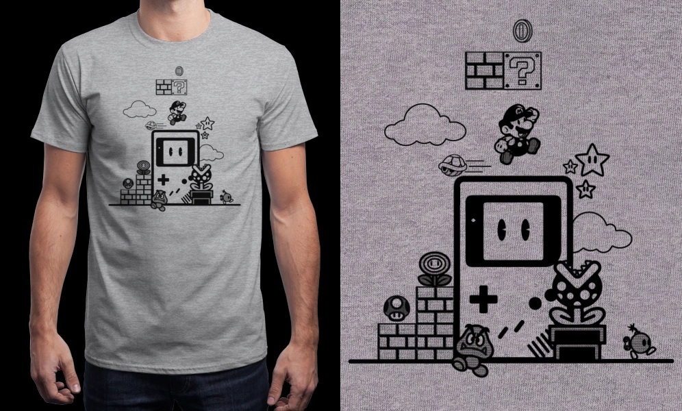 Qwertee.com 1st Gen und Handheld&nbsp;T-Shirts