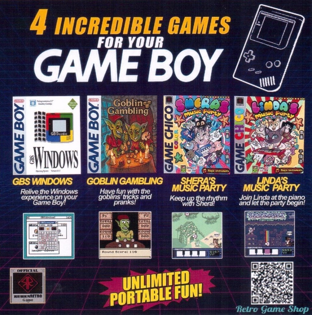 Game Boy Werbeflyer | Retro Game&nbsp;Shop