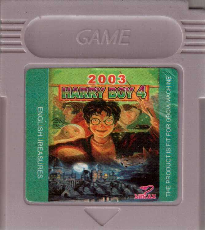 Game Boy Color: 2003 Harry Boy&nbsp;4