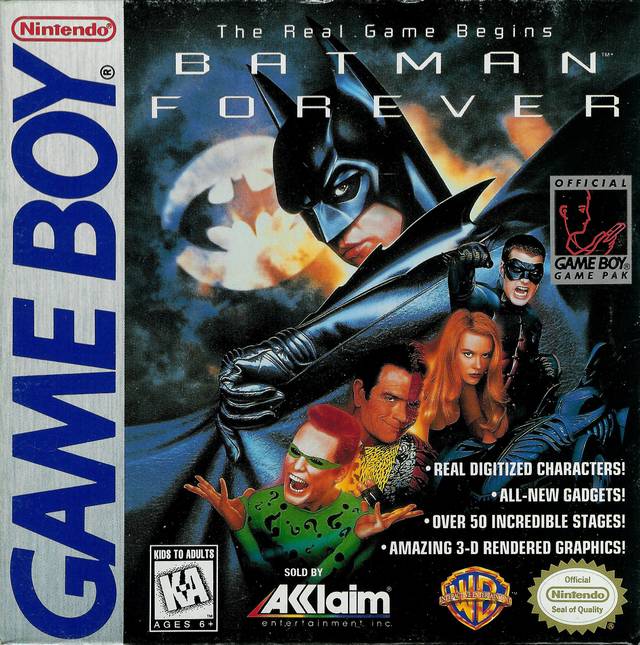 Game Boy: Batman&nbsp;Forever