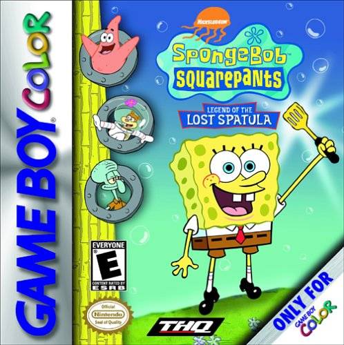 Game Boy Color: SpongeBob – Legend of the lost&nbsp;Spatula